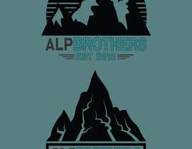#43 for Design a Mountainbike Jersey for Alpbrothers Mountainbike Guiding by rony333
