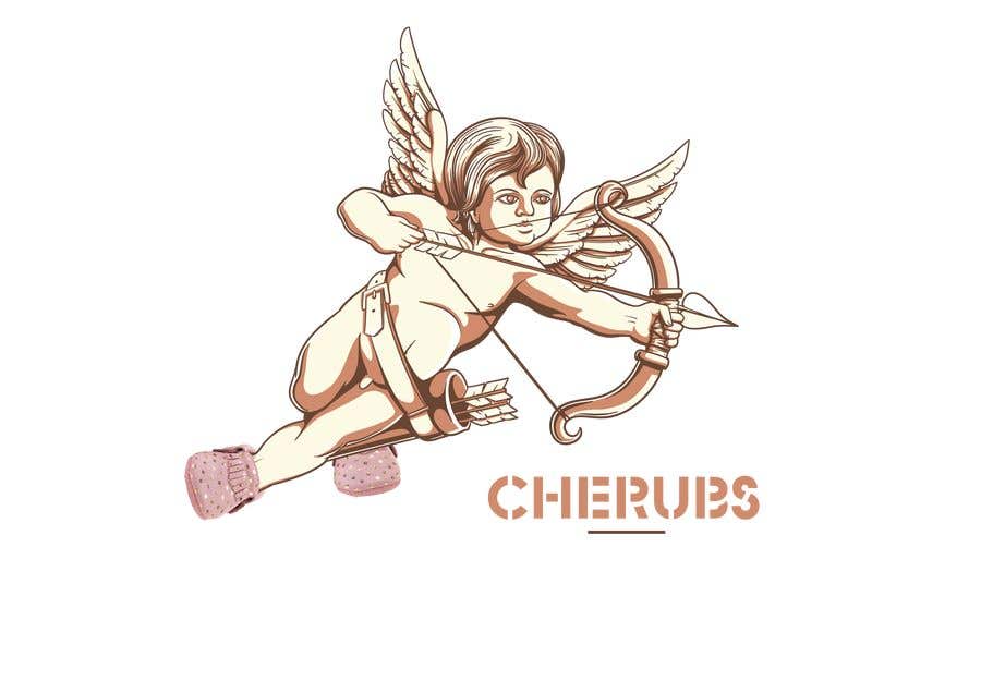 Konkurransebidrag #1 i                                                 I am starting a childs shoe company need a logo created using a Cherub (winged baby angel) wearing leather baby moccoasins and company name is cherubs. Example of moccoasins go to birdrockbaby.com
                                            