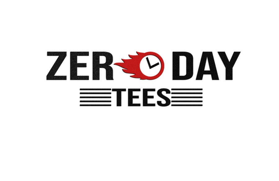 Zgłoszenie konkursowe o numerze #293 do konkursu o nazwie                                                 Logo Design for a 1 Day Delivery T Shirt Brand – ZERO DAY TEES
                                            