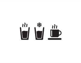 #4 for Design 3 icons Hot - Water/Cold Water/Coffee Icons by jablomy
