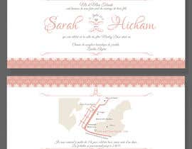 #56 for Design a wedding invitation Flyer by dinanassim22