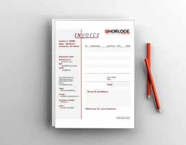 #162 for Professional invoice template for watch company by ananabdelazim4