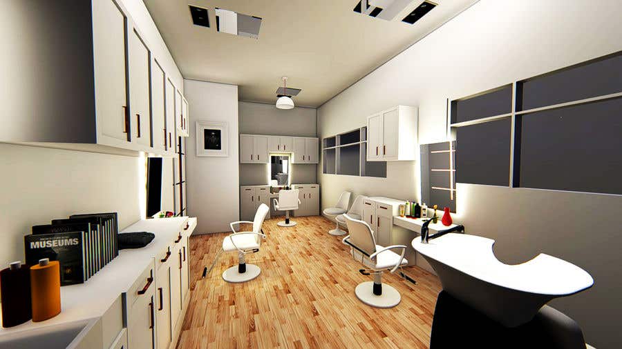 Конкурсна заявка №6 для                                                 Need an image file of what a new room at a beauty salon will look like
                                            