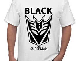 #55 per Black Superman Tshirt da abmrafi