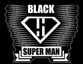 #43 za Black Superman Tshirt od elliondesignidea