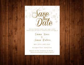 #43 for Save the Date Wedding Cards by teAmGrafic