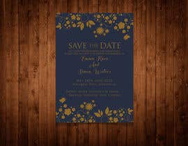 #46 for Save the Date Wedding Cards by teAmGrafic