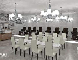 nº 2 pour Interior design of beauty ladies salon (3d render) + furniture layout par ssquaredesign 