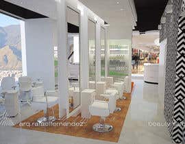 #23 pentru Interior design of beauty ladies salon (3d render) + furniture layout de către arqfernandezr