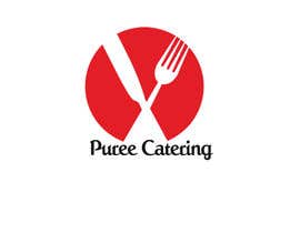 #6 para high end food catering company, called ( Puree ) .
-something simple elegant and modern . 
- one color only to use ( black, or dark blue, or maroon ).   
-your creative ideas are needed i want to see diferent options. por trilokesh007