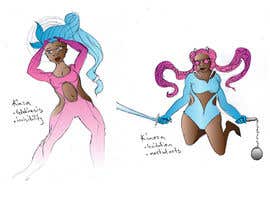 #8 cho Draw a Duo Super Hero African American Anime Female Characters bởi pretzeloverdose
