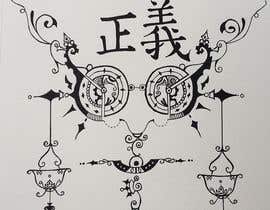 #14 for Steampunk plate balance tattoo design by bhavyazaz7