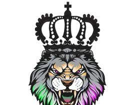 #242 cho Crowned lion design for tshirt bởi Shabnammunni