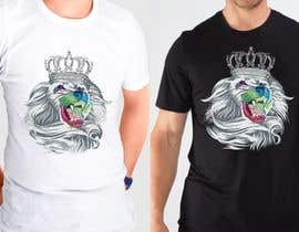 #245 cho Crowned lion design for tshirt bởi shinydesign6