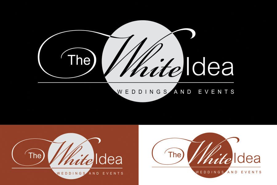 Penyertaan Peraduan #549 untuk                                                 Logo Design for The White Idea - Wedding and Events
                                            