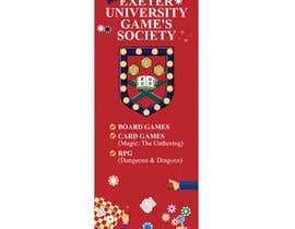 #59 for University Game Society Fresher&#039;s Fair Banner Stand av teAmGrafic