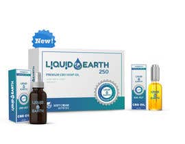 eaumart님에 의한 I need a mockup of our product line with our label added to each item, which includes our logo (Liquid Earth CBD) and a discription on the bottles and boxes. Logo will be provided for you. There are about 5 products id like displayed in the picture.을(를) 위한 #18