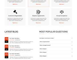 #10 for Design a Website Mockup for a Legal Startup by webmastersud