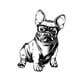 Icône de la proposition n°33 du concours                                                     Illustrate a french Bulldog - Hand Drawn
                                                