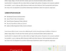 #34 para Design a Website Mockup for AV Business de Sholix