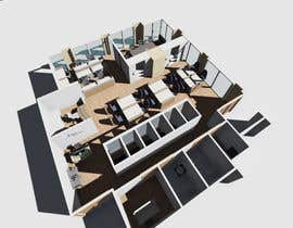 nº 11 pour Design NEW office base on layout in 3D and new proposed floor layout par arcalaamohamed 