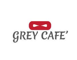 #1 för Logo design Its called Grey Cafe’. It will be selling snacks, sandwiches and sliders. The interior is concrete simple modern design. 
The logo should not be circle as I am restricted to have 4mx1.4m signboard. av pramanikmasud