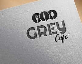 #32 for Logo design Its called Grey Cafe’. It will be selling snacks, sandwiches and sliders. The interior is concrete simple modern design. 
The logo should not be circle as I am restricted to have 4mx1.4m signboard. by Eastahad
