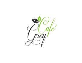 #36 para Logo design Its called Grey Cafe’. It will be selling snacks, sandwiches and sliders. The interior is concrete simple modern design. 
The logo should not be circle as I am restricted to have 4mx1.4m signboard. de lue23