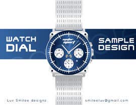 #13 for Make a watch Dial design inspiret by motorsport by luvsmilee