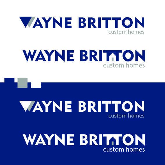 Proposition n°26 du concours                                                 Logo for custom home builder
                                            
