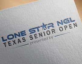 #47 para Lone Star NGL Texas Senior Open Logo por creativeevana