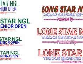 #122 Lone Star NGL Texas Senior Open Logo részére dayakmlt által