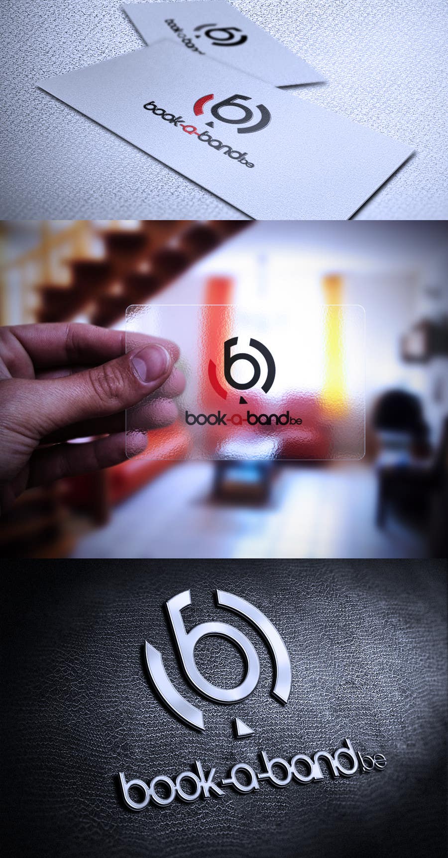 Intrarea #192 pentru concursul „                                                Logo Design for book-a-band.be
                                            ”