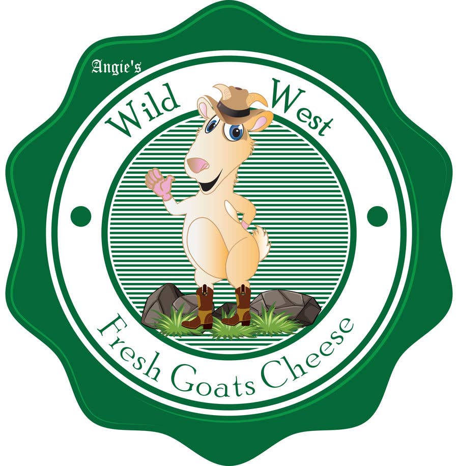 ผลงานการประกวด #26 สำหรับ                                                 Angies Wild West Goats Cheese.
                                            