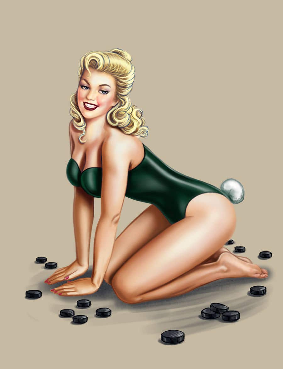Proposition n°10 du concours                                                 golf theme pin up girl
                                            