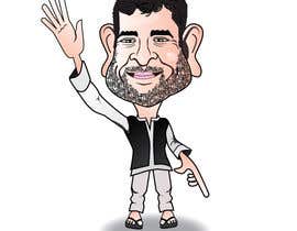 #10 for Character Drawing of Rahul Gandhi by flyhy