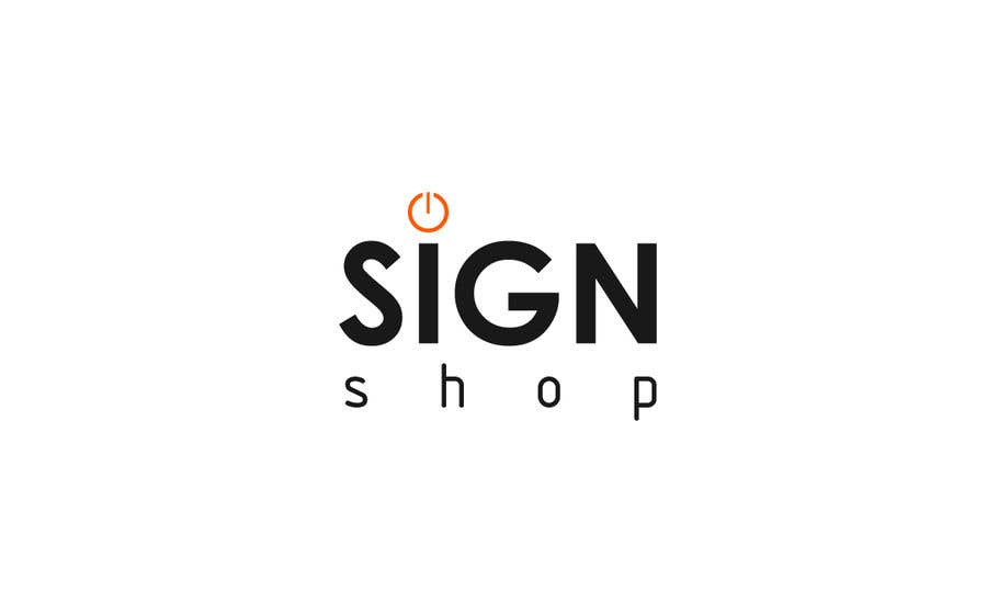 Bài tham dự cuộc thi #47 cho                                                 logo - SIGN SHOP
                                            