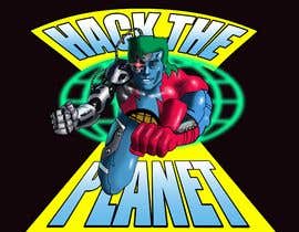#17 para Cyberpunk Captain Planet Illustration de jasongcorre