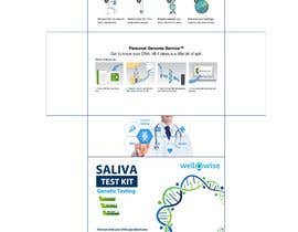 #15 untuk Saliva Kit Box Design for Genetic Testing oleh khe5ad388550098b