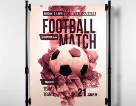 #10 per invitation poster for fotball match trip da subhammondal840