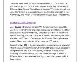 #3 para Write an article titled &quot;Understand What A Laser Projector (Laser TV) Is&quot; de asmaaabdelfatah8