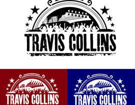 #180 untuk Travis Collins Merch Logo oleh noelcortes
