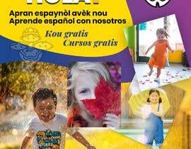 Nambari 29 ya Poster/Flyer to promote Spanish courses for Haitian Immigrants na logocubic