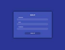 #19 for Design a stylish SignUp Page by kaycobadjony