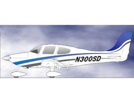 #69 for Design an Airplane Vinyl Graphic by drifel22