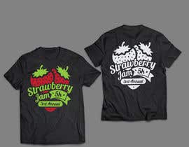 #37 Design a T-Shirt for the Strawberry Jam 5k részére nagimuddin01981 által