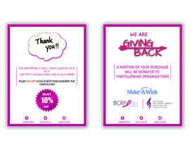 #23 สำหรับ Need creative designer to design purchase order thank you card for customer โดย jubayerkhanab