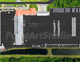 #18 za Photoshop 4 Drone Images - Fix Ground to look Fresh Paved &amp; Straighten Truck Row od Shtofff