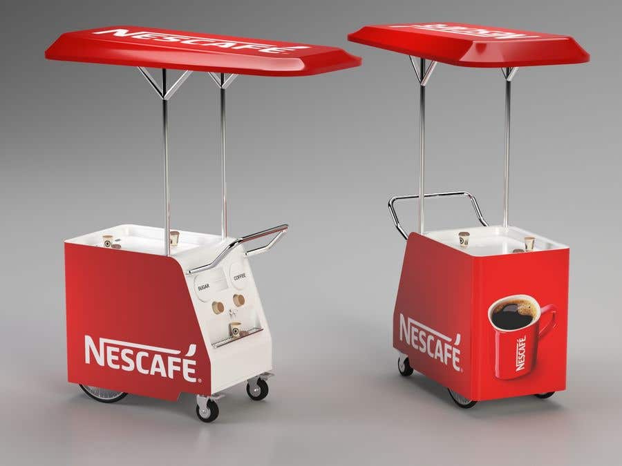 ผลงานการประกวด #20 สำหรับ                                                 Hot beverage / food cart professional design
                                            