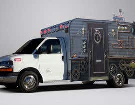 #2 untuk Ambulance Exterior Design -- Steampunk Caravan oleh mithu08